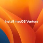 Install MacOS Ventura