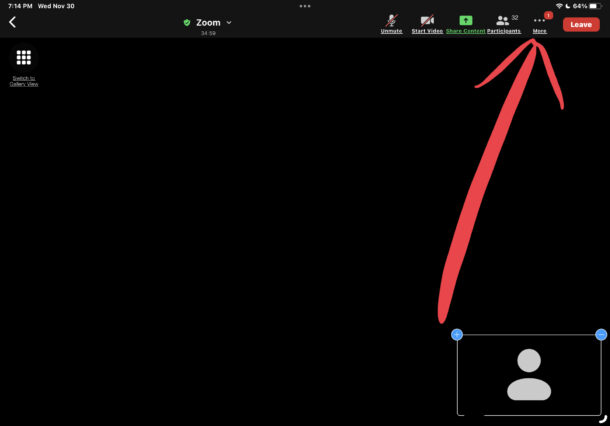 How to raise hand in Zoom on iPad or iPhone