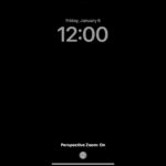 Wallpaper showing as black screen on iPhone or iPad