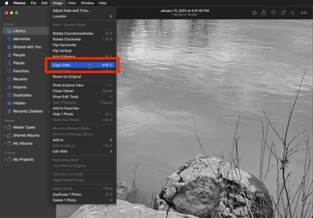 How to copy Photos edits and paste them to apply to other images on Mac