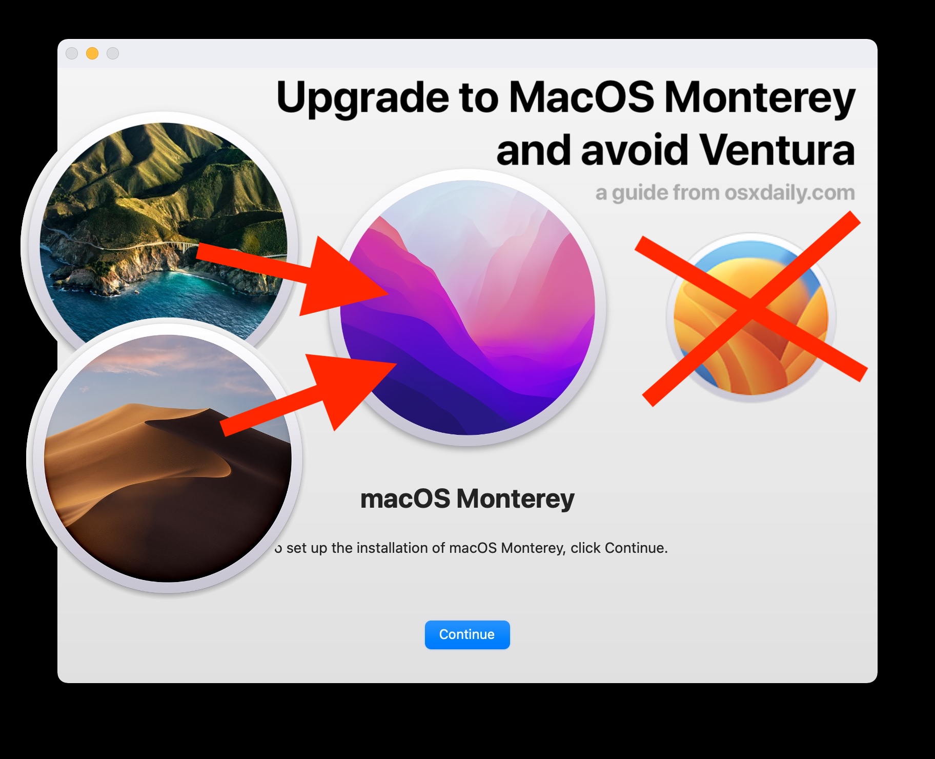 How to Upgrade from Older MacOS to MacOS Monterey (and Avoid