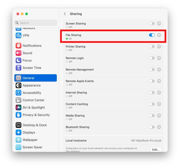 How to Enable File Sharing in MacOS