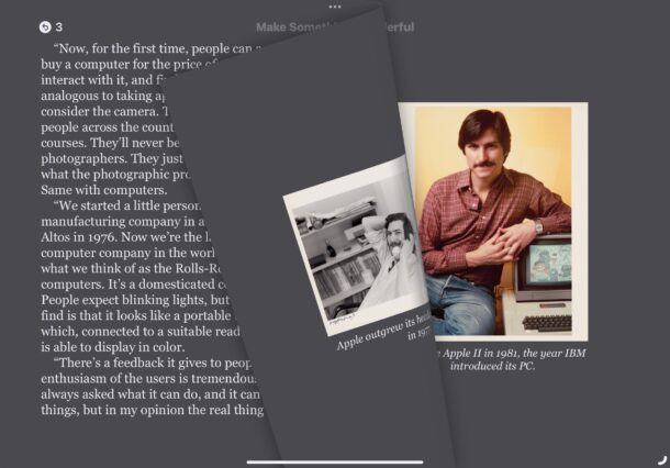 Get Page Curl animations back in iPhone and iPad Books app