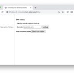 How to clear DNS cache in Chrome