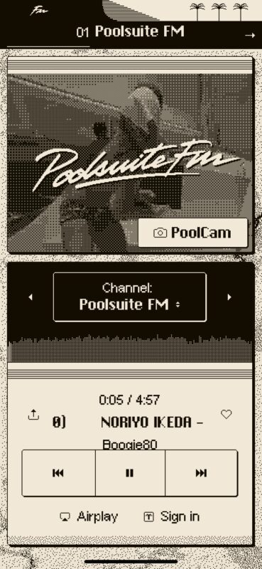 Poolsuite FM for iPhone