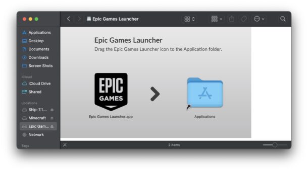 Copy Fortnite Launcher to Mac