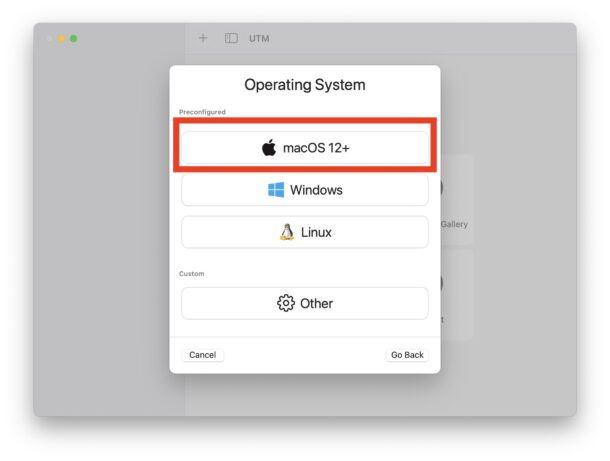 Install MacOS Sonoma beta in a virtual machine with UTM