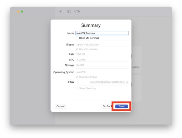 Install MacOS Sonoma beta in a virtual machine