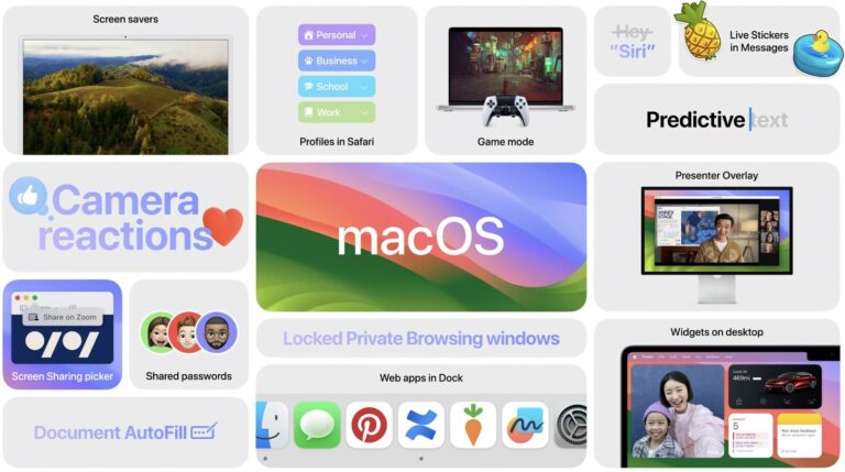 Beta 1 of MacOS Sonoma Available to Download - OS X Daily