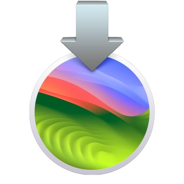 The MacOS Sonoma installer application