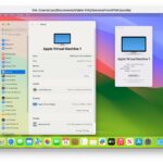Upgraded MacOS Sonoma beta running in a virtual machine