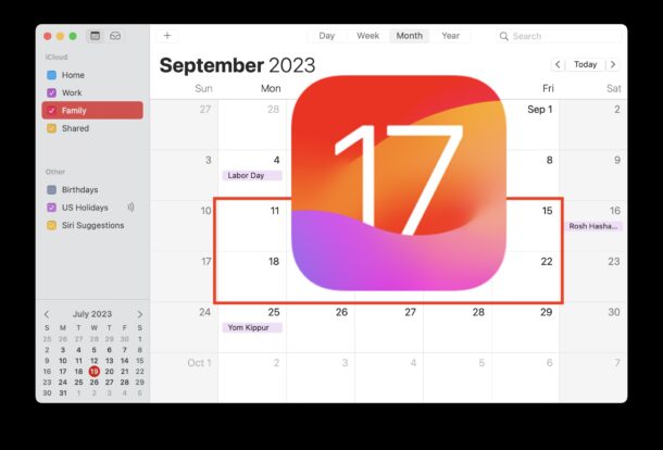 iOS 17 release date