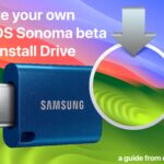 How to make a macOS Sonoma beta USB boot installer drive