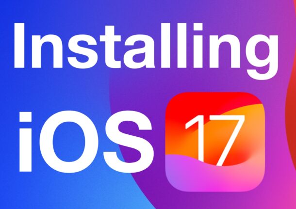 How to install the iOS 17 update