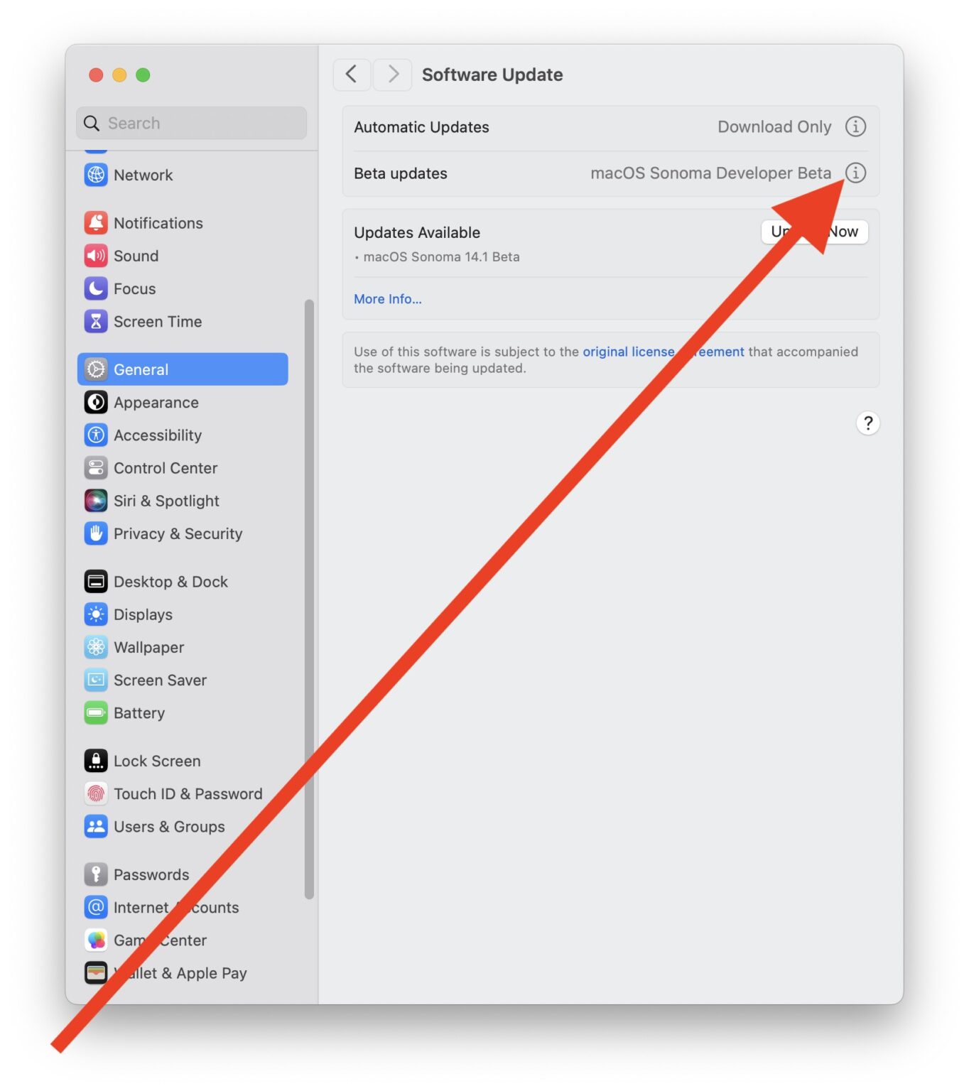 How to Stop Getting Beta MacOS Updates in MacOS Sonoma - OS X Daily