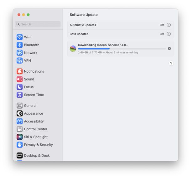 How to install MacOS Sonoma upgrade