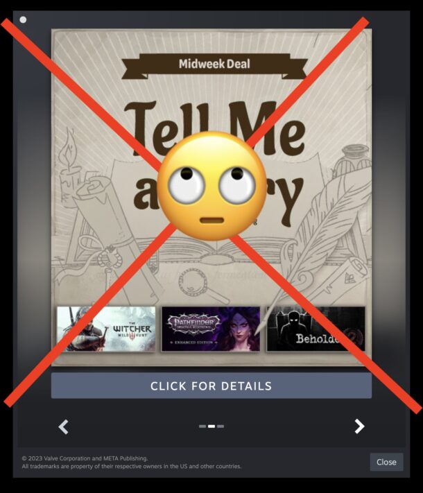 How to stop pop-up ads in Steam