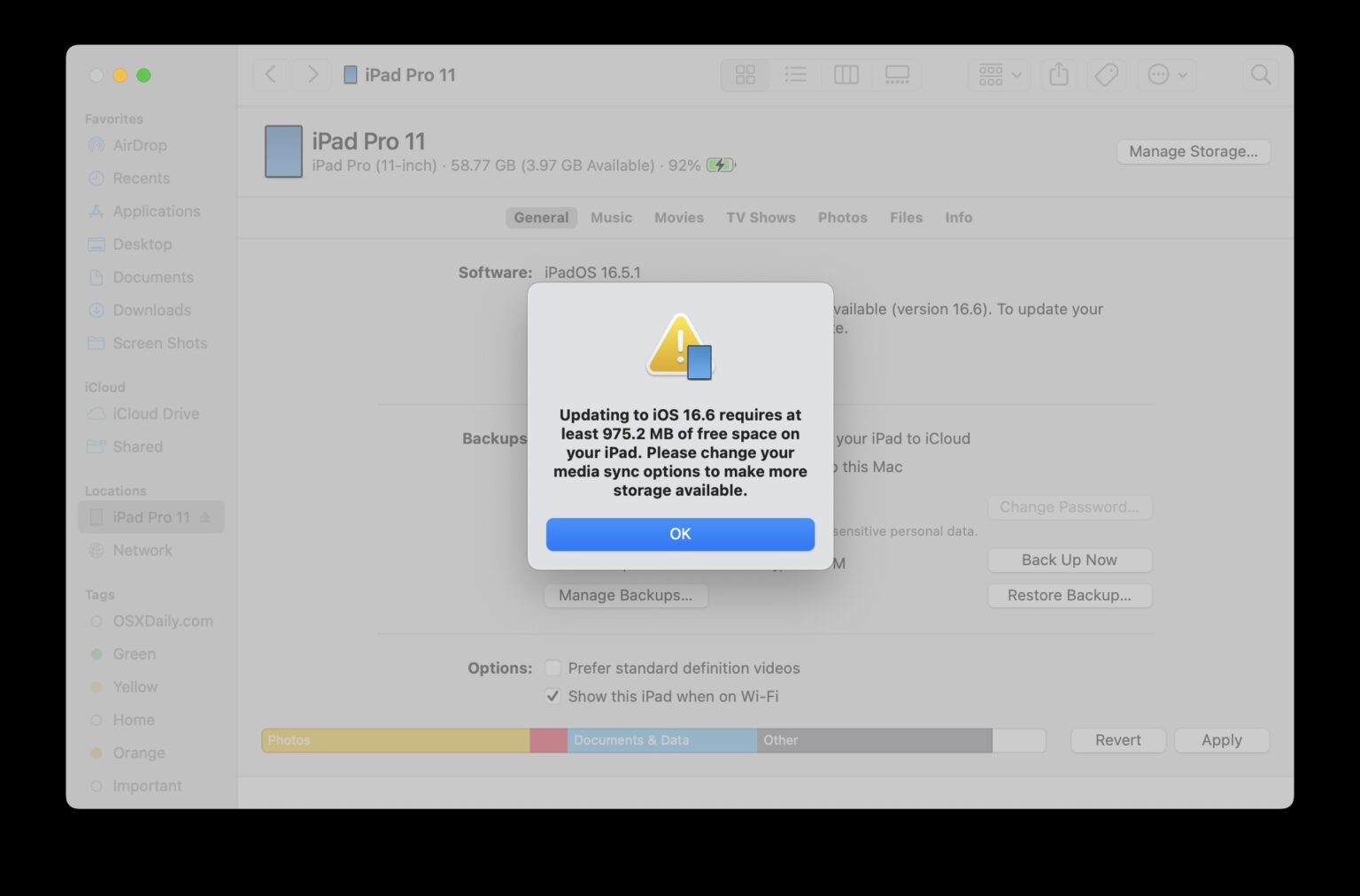 How to change media sync options on iPhone & iPad to make more storage ...