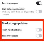 Disable Instacart Promotional and Marketing Notifications on iPhone