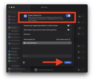 How to Enable Screen Sharing in MacOS Sequoia, Sonoma, & Ventura - OS X ...