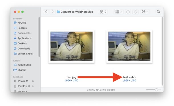 Convert images to webp on Mac easily with the command line