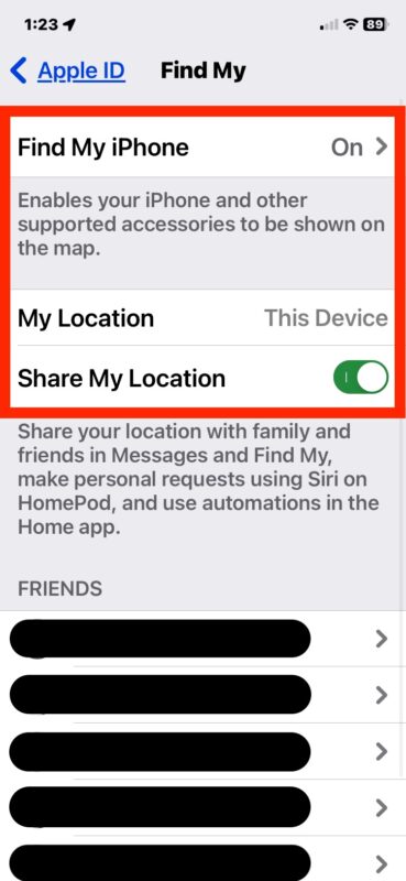 Fix Find My No Active Device for Location on iPhone errors