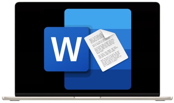 How to recover an unsaved Word doc on Mac