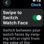 How to swipe to change watch face on Apple Watch