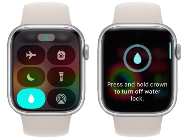How to lock the Apple Watch screen to prevent accidental touch input