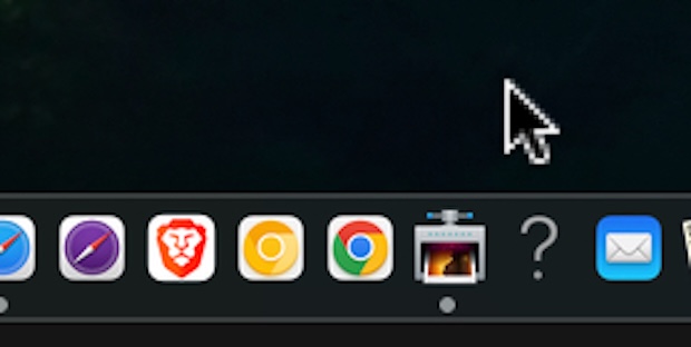 Why is There a Question Mark Icon in the Dock on Mac? - OS X Daily