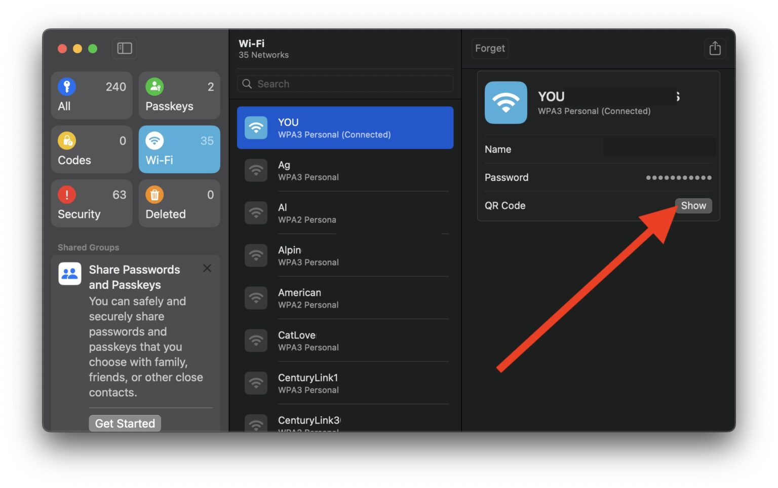 Ios Network Profile Qr Code How to Show QR Code for Wi-Fi on iPhone, Mac, iPad - OS X Daily