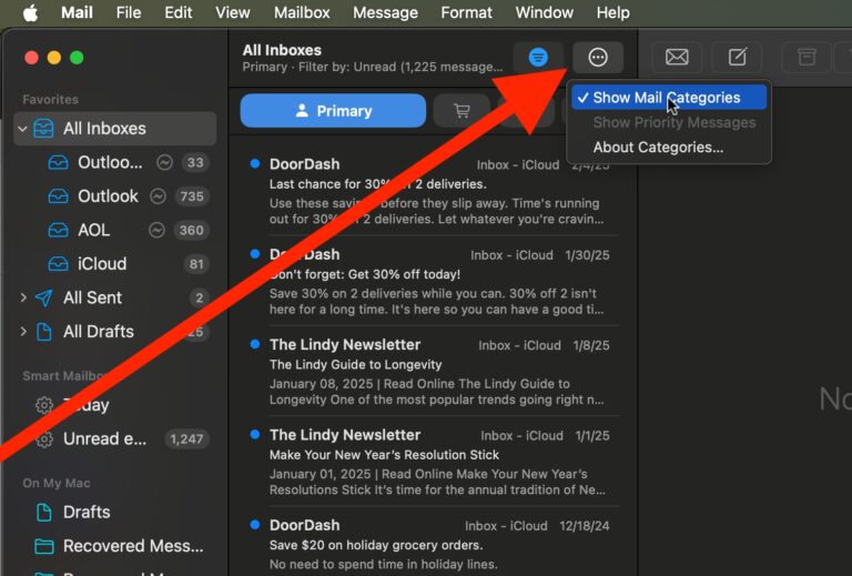 How to Disable Mail Categories on Mac - OS X Daily