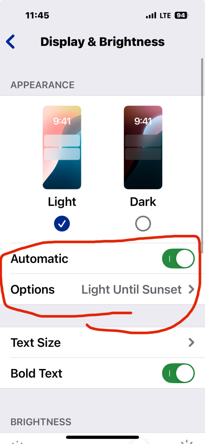 How to Enable Automatic Dark / Light Mode on iPhone & iPad - OS X Daily