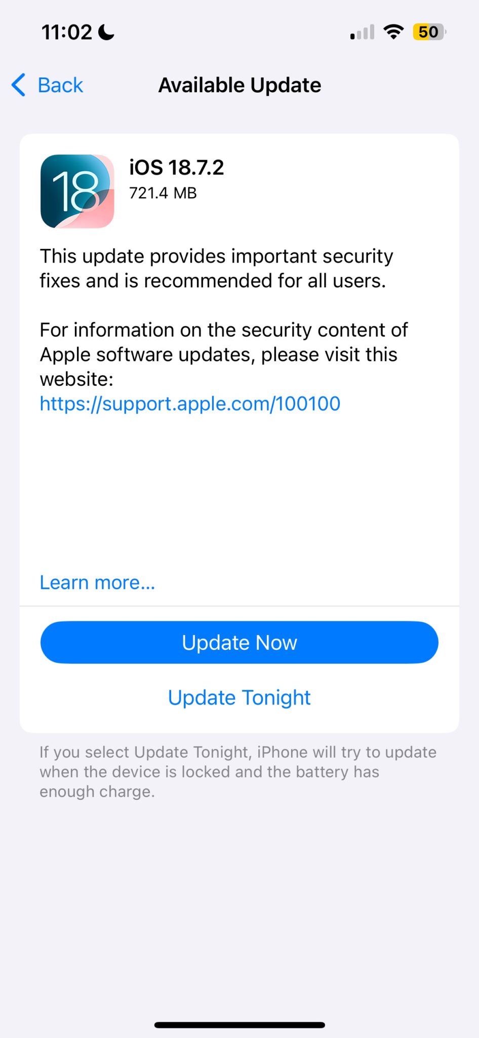 iOS 18.7.3 & iPadOS 18.7.3 Security Updates Released - OS X Daily