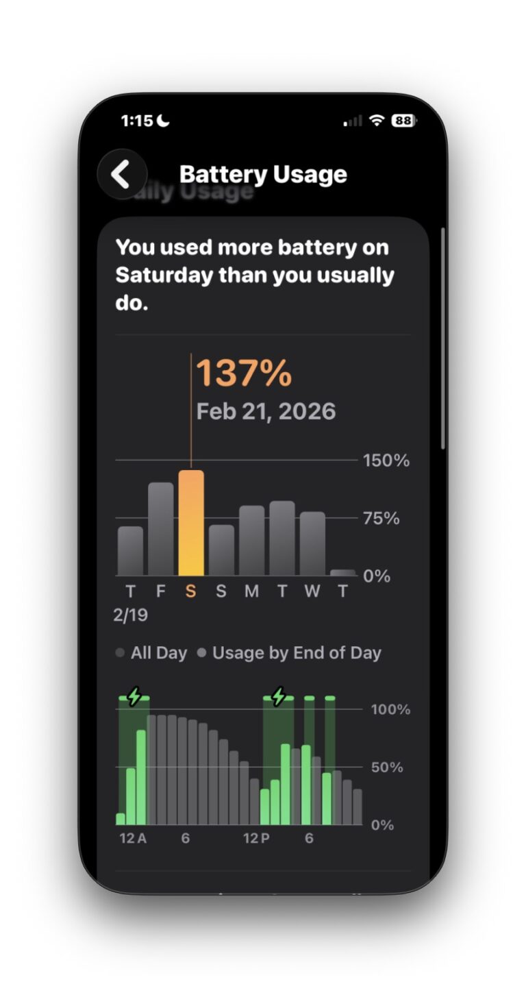 Is iPhone Battery Life Worse After Installing iOS 26.3? - OS X Daily