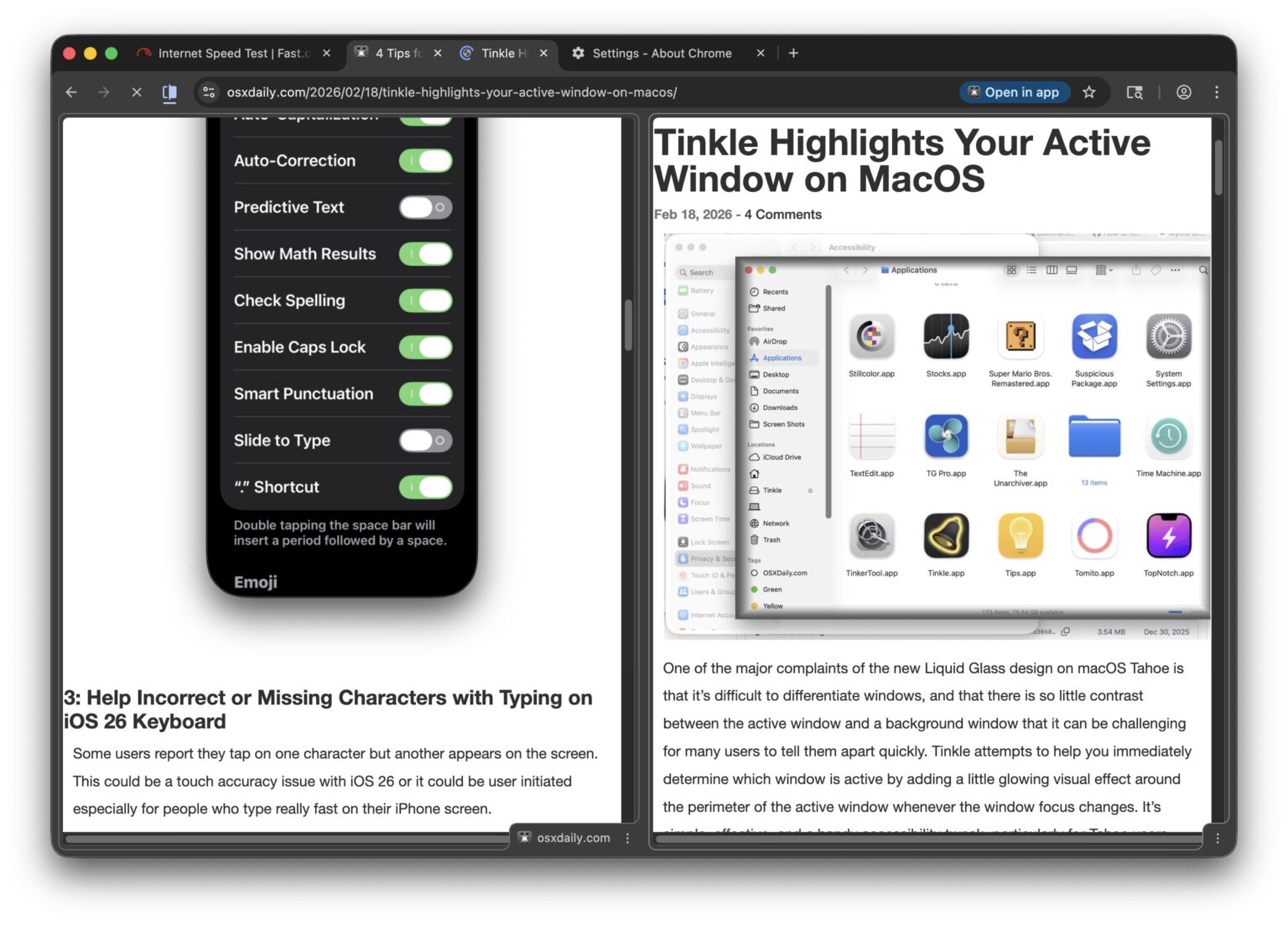 How to Use Split View in Google Chrome - OS X Daily