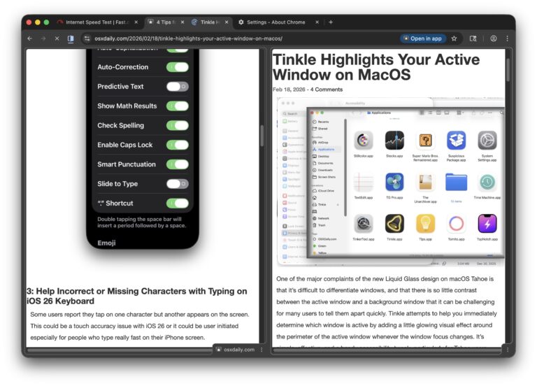 How to Use Split View in Google Chrome - OS X Daily