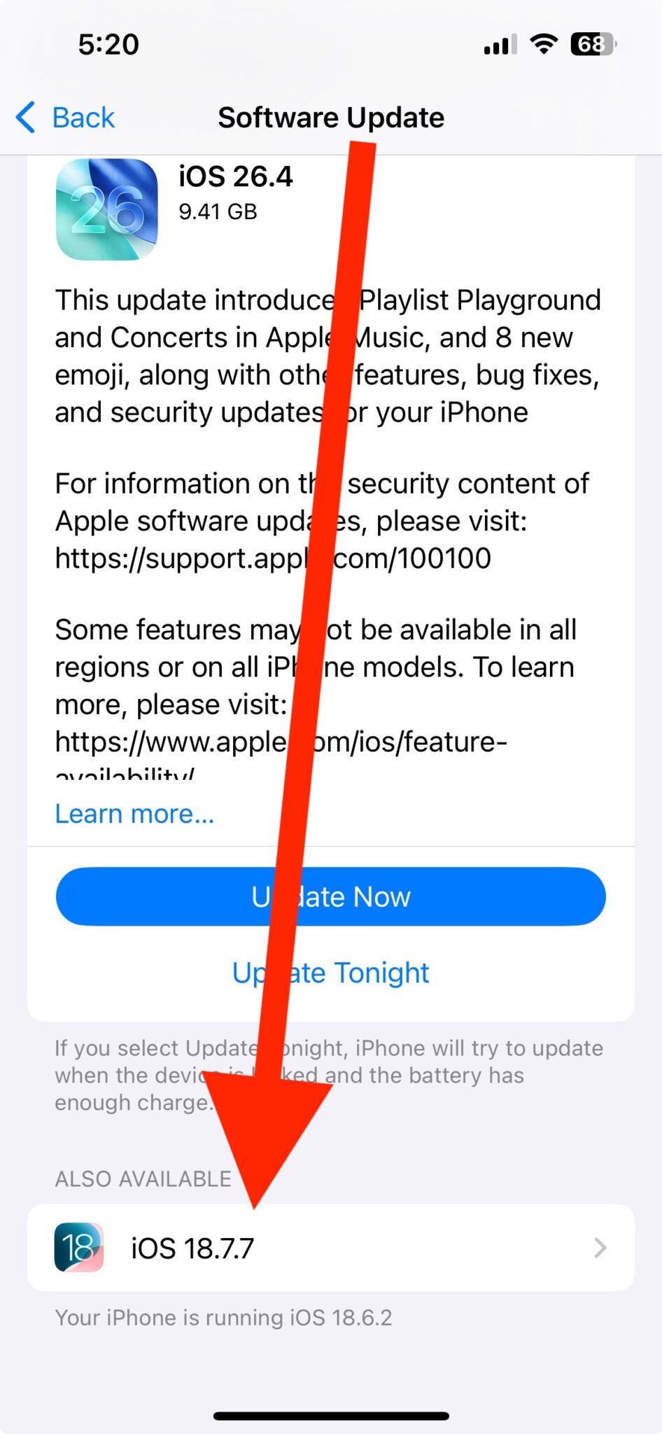 iOS 18.7.7 Update Released for iPhone & iPad Holdouts Not Running iOS ...