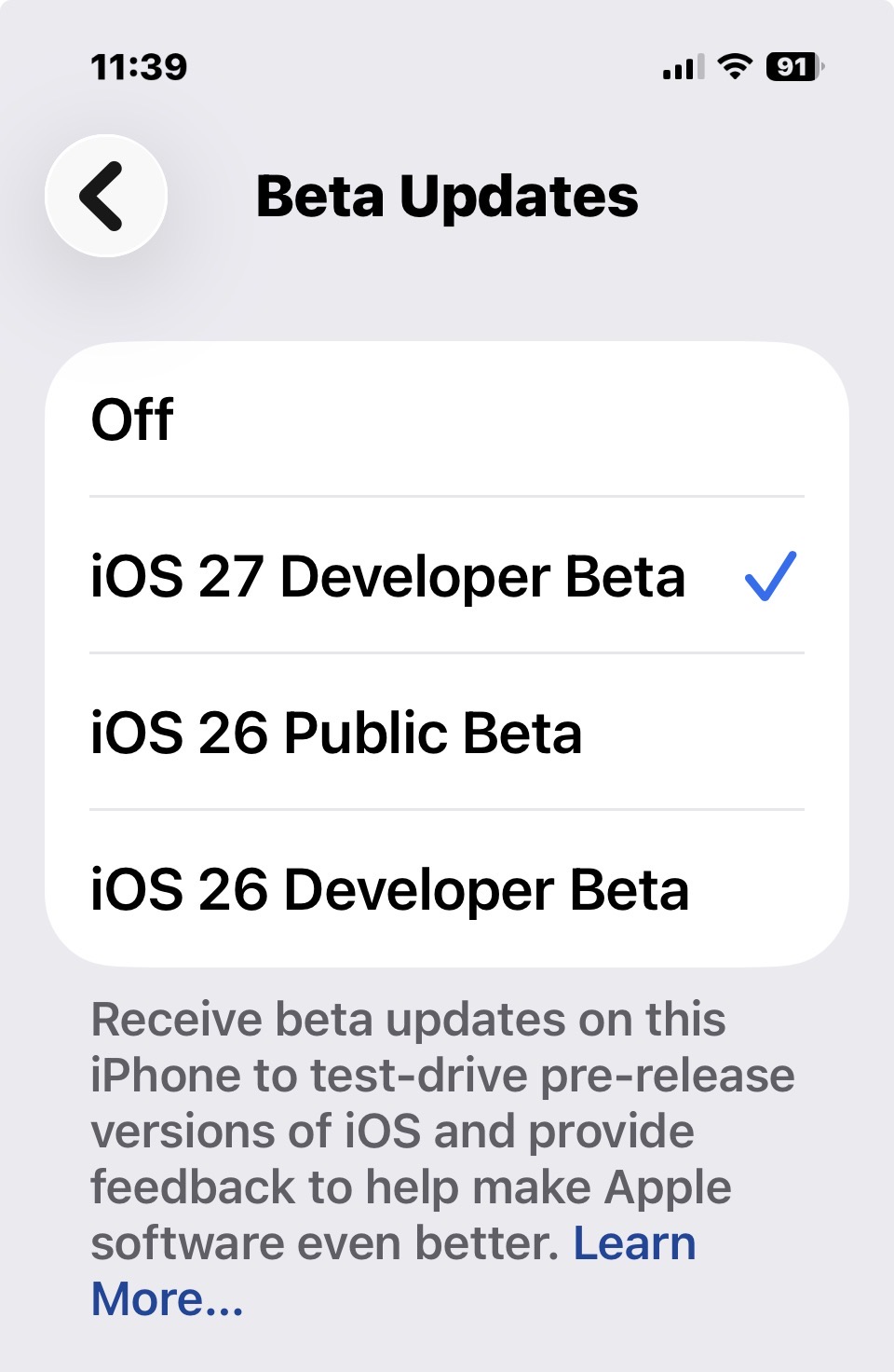 Ios Update 27 Screen How to Install iOS 27 Beta on iPhone - OS X Daily