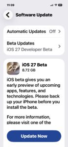 iOS 27 Beta 2 Available to Download - OS X Daily