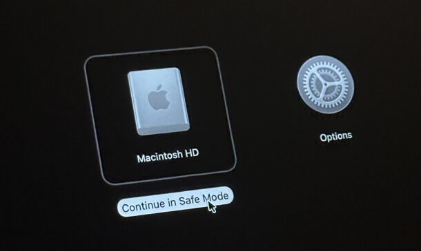 Boot into Safe Mode on MacBook Air, MacBook Pro, and MacBook Neo