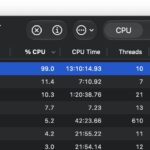 dasd process on MacOS using high CPU and draining battery on MacOS 27
